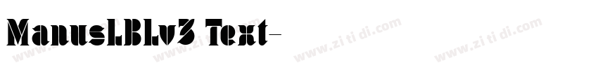 ManusLBLv3 Text字体转换